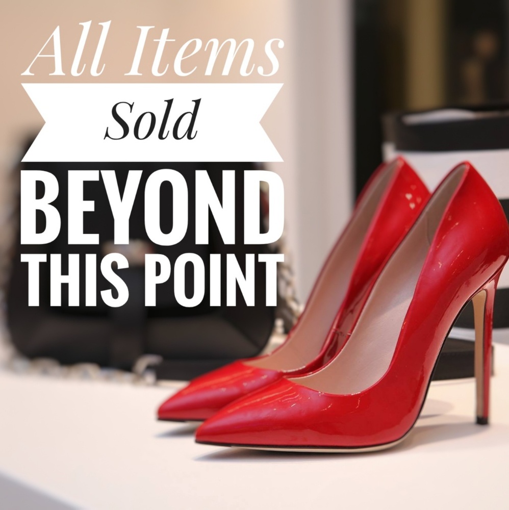 ALL ITEMS SOLD BEYOND THIS POINT